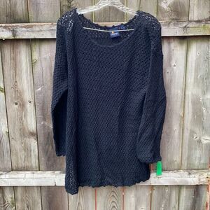 LizSport Crotchet Sweater sz. S petite